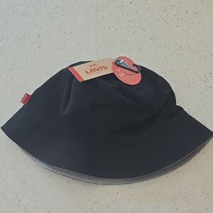 Levi's Classic Reversible Black/grey Bucket Hat